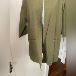 Eileen Fisher kimono cotton jacket